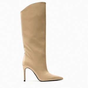 Zara Heeled knee high boot